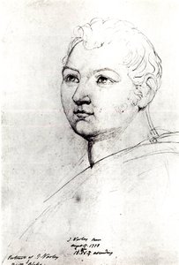ジョン・バーリーの肖像 作： William Blake